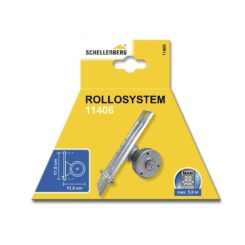 Enrolador encastravel para persianas 50 x 244 x 140 mm (distancia berbequim 170 mm)