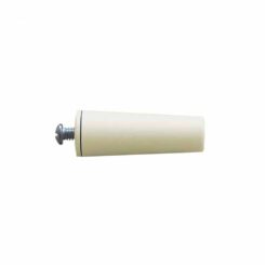 Batente conico para persiana bege 60 mm