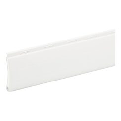 CAMBESA Ripa de alumínio curva branca 39,5 mm x 2 m