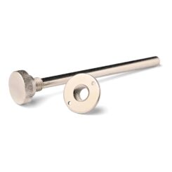 CAMBESA Fechadura cega Jer 14 cm cromada, 2 unidades
