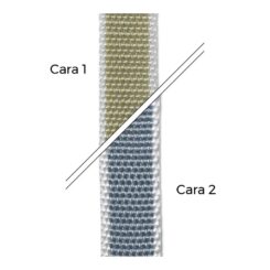 CAMBESA Fita cega 08 cinza/bege 22 mm x 6 m