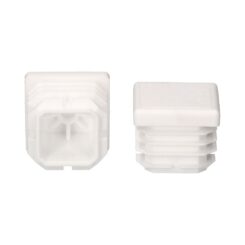 Topo sistema interior quadrada com ABA 50x50mm branco