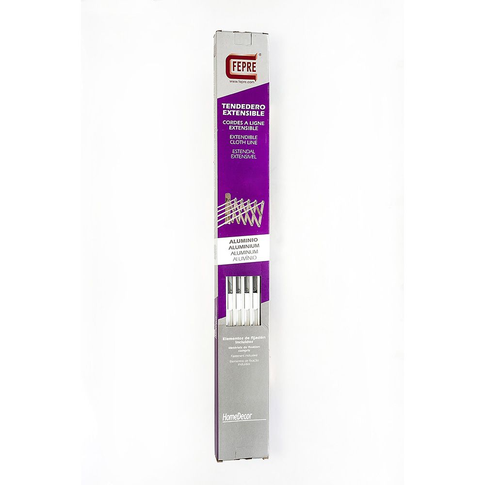 FEPRE Varal de alumínio, 100 cm de comprimento - Image 2