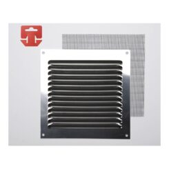 Grelha anti-mosquito aço inoxidável 150x150mm (g)