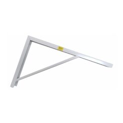 Esquadro de aço robusto branco 30 x 50 cm
