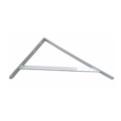 Esquadro de aço fortex branco 25 x 40 cm