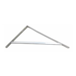 Esquadro de aço fortex branco 33 x 50 cm