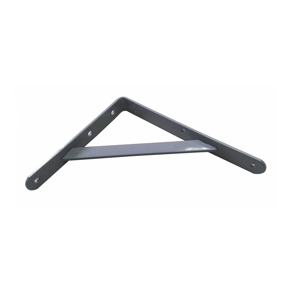 Esquadro de aço fortex prata cinzento 20 x 25 cm