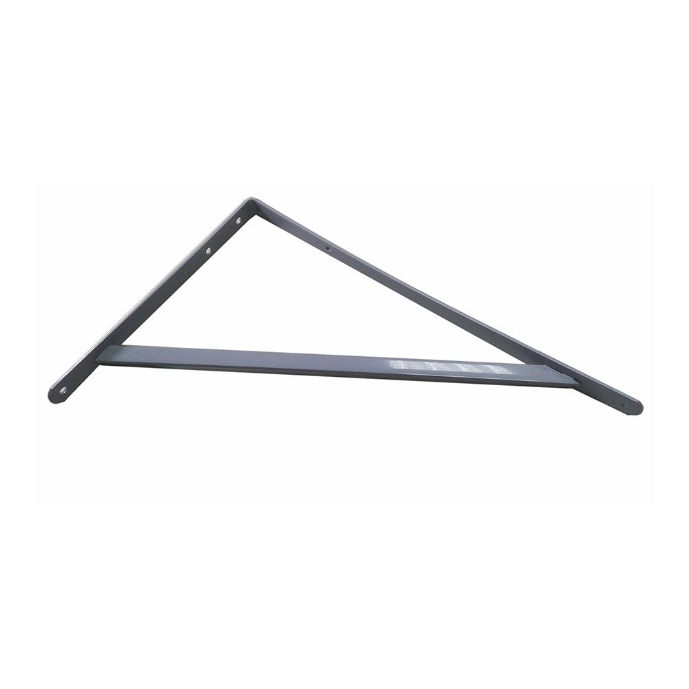Esquadro de aço fortex prata cinzento 33 x 50 cm