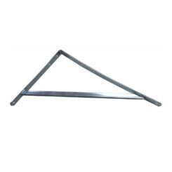 Esquadro de aço fortex zincado 33 x 50 cm