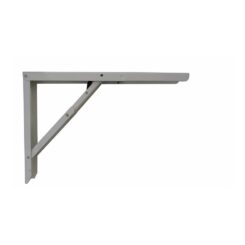 Esquadro de aço dobrável abat-table prata 30 x 40 cm
