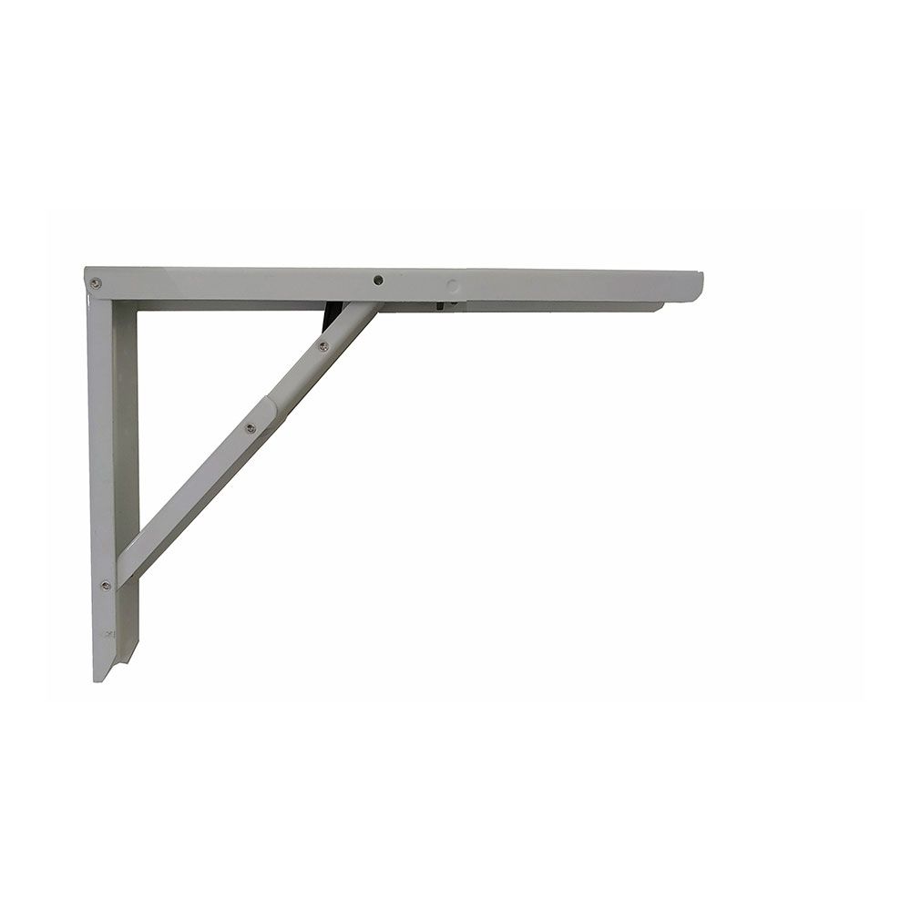 Esquadro de aço dobrável abat-table prata 30 x 40 cm