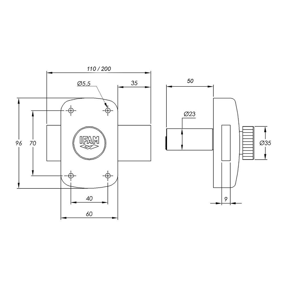 Fecho B5/50 ifam - Image 5