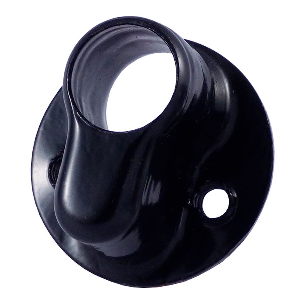 Escudo EZ roscado acabamento preto. Ø42x26mm. ifam