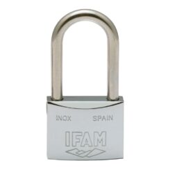 Cadeado inoxidavel 30AL 30mm com 2 chaves. arco longo. ifam