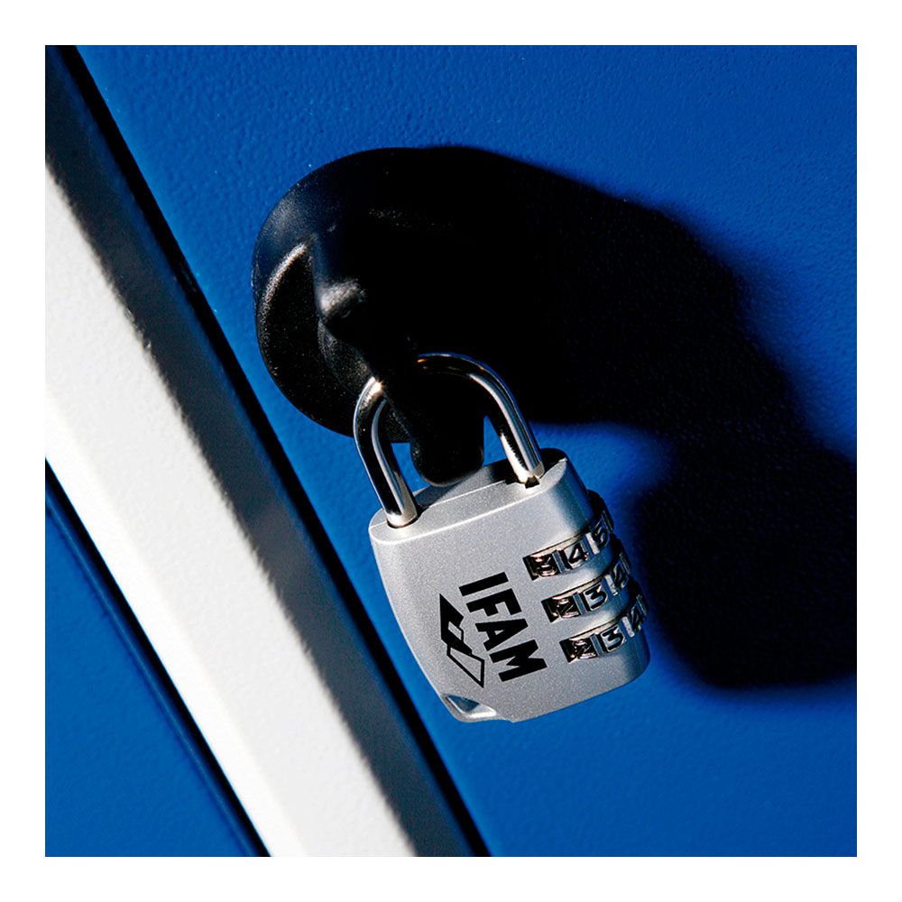 Cadeado C25S de zinco 26mm. arco Ø3mm com combinação ifam - Image 2