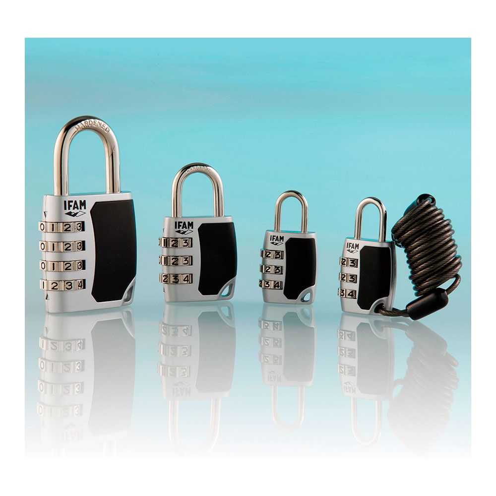 Cadeado C25S de zinco 26mm. arco Ø3mm com combinação ifam - Image 3