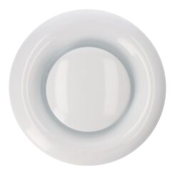 Difusor de entrada redondo Ø95x47mm ABS branco
