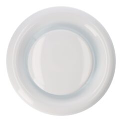 Difusor de entrada redondo Ø125x47mm ABS branco