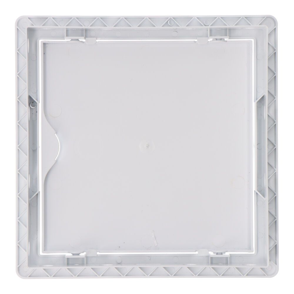 Tampa de registro quadrada de encastrar ABS 15x15cm branca - Image 2