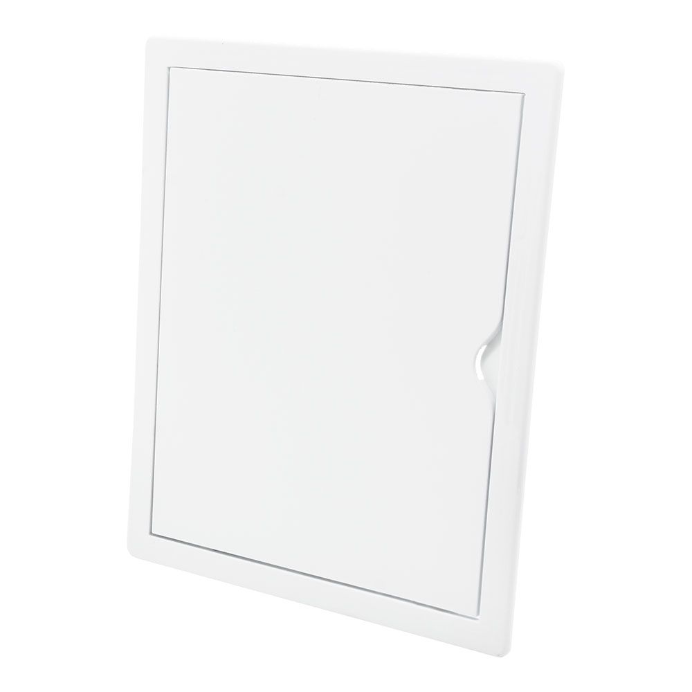 Tampa de registro retangular de encastrar ABS 20x25cm branca