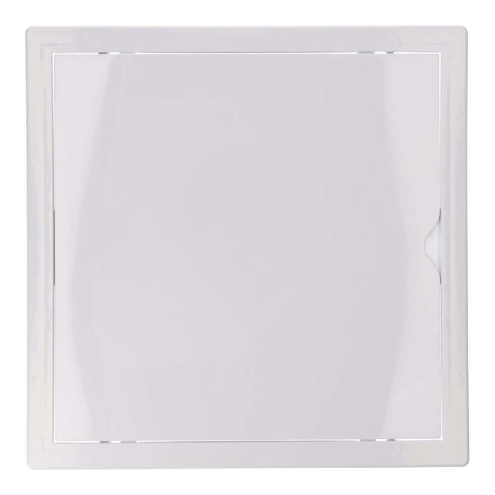 Tampa de registro quadrada de encastrar ABS 30x30cm, branca