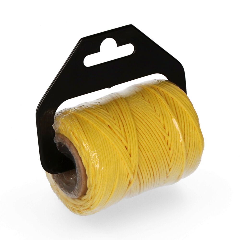 Corda trançada polipropileno 8842 amarelo, calibre 1,7 mm x 100 m - Image 2