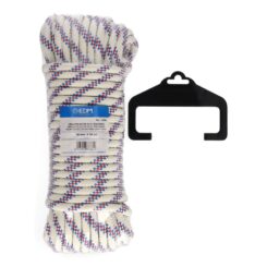 Corda de adrígida de poliéster de alta tenacidade tricloral. calibre 10 mm x 20 m