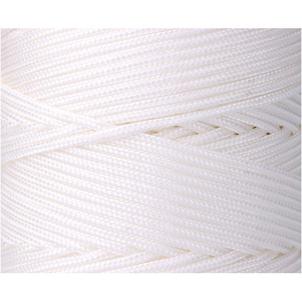 Cordão trançado de polipropileno para calha, branco, calibre 3 mm x 200 m - Image 2