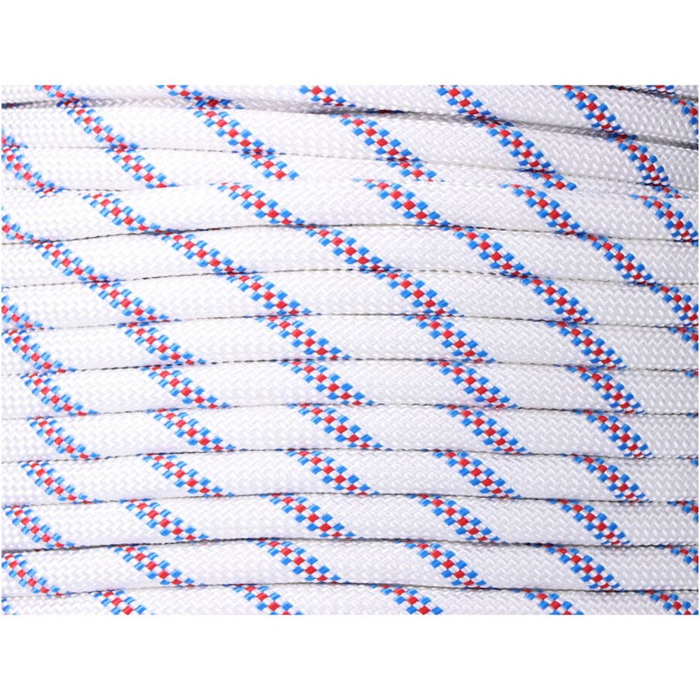Corda adriça entrançada de poliéster branco distinta, calibre 6 mm x 300 m - Image 2