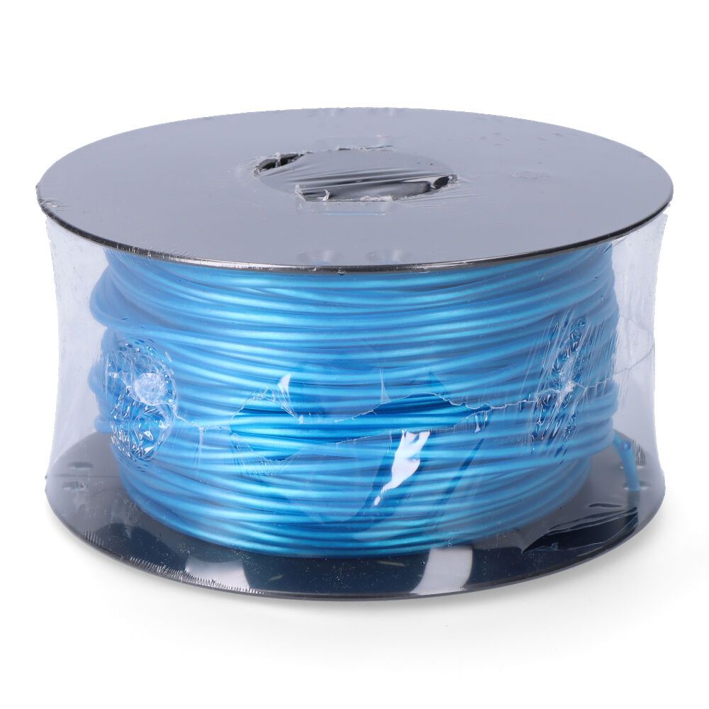Corda multifilamentação revestido em PVC azul, calibre 5 mm x 100 m - Image 3