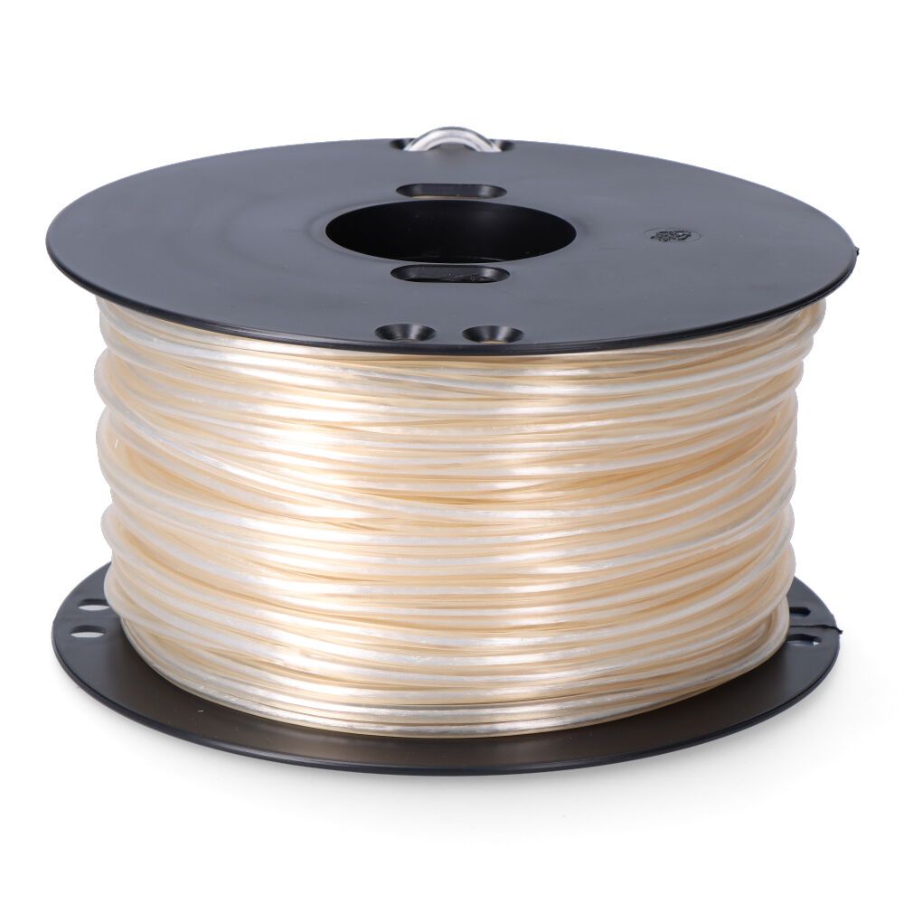 Corda multifilamentação revestido em PVC branco, calibre 5 mm x 100 m