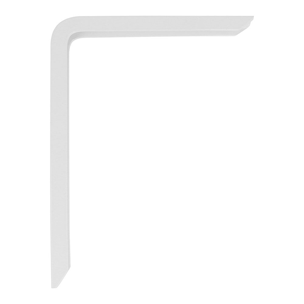Esquadro de alumínio branco (D) 21112 4PLUS 30 x 20 cm
