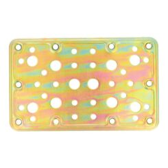 Placa 504-160x100mm  aço bicromatado (S) 12127 amig