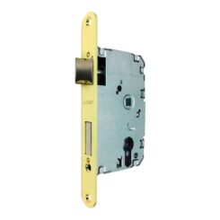 Fechadura de embutir C/R CRE03 40/47 mm acabamento latão