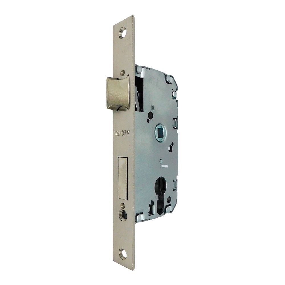 Fechadura de embutir C/C CRE04 50/47 mm níquel acetinado