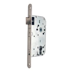 Fechadura de embutir C/R CRE05 50/70 mm níquel acetinado