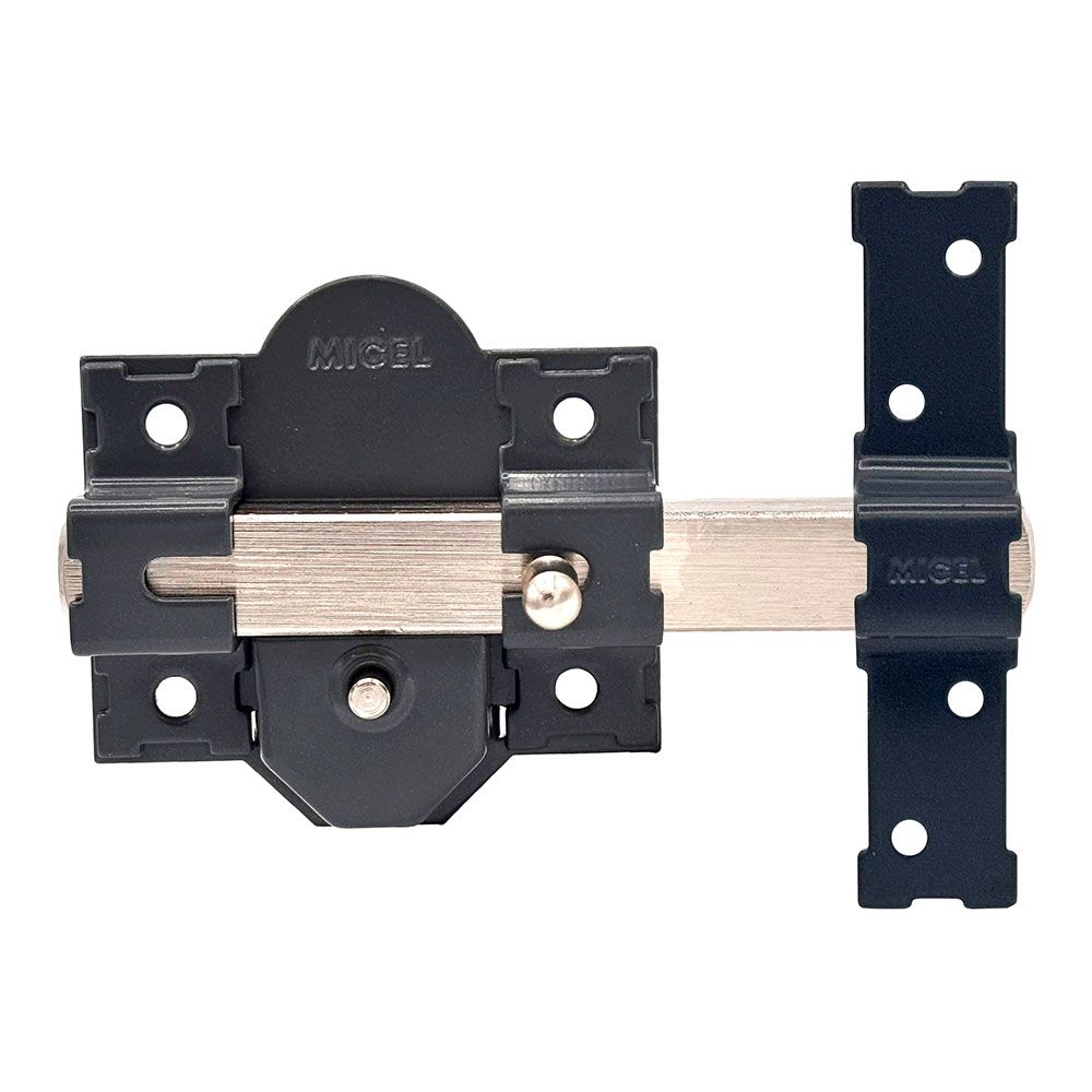 Trinco de sobreposição CRR08 86B/50mm pintado cinzento