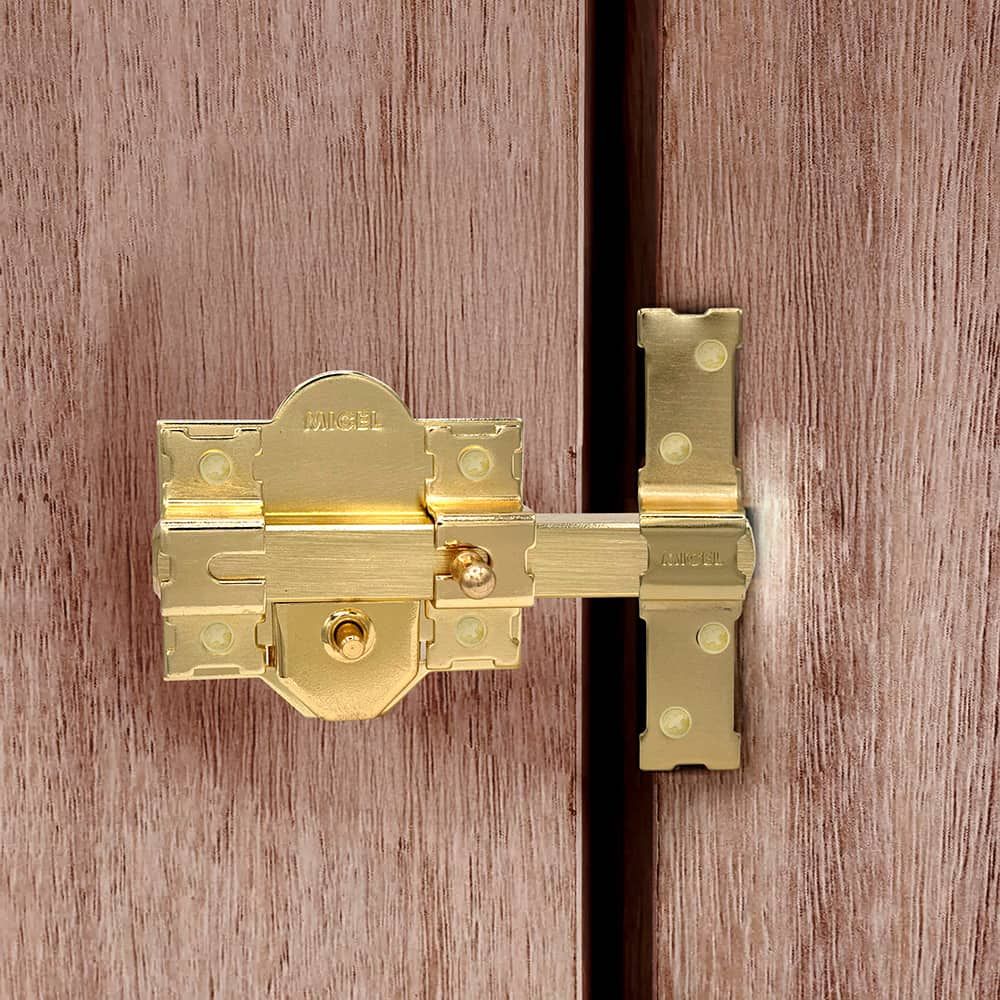 Trinco de sobreposição CRR10 86B/50mm latão acetinado - Image 4