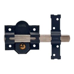 Trinco de sobreposição CRR11 86L/50mm pintado cinzento