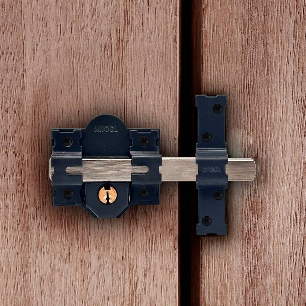 Trinco de sobreposição CRR13 86L/50mm pintado cinzento - Image 3