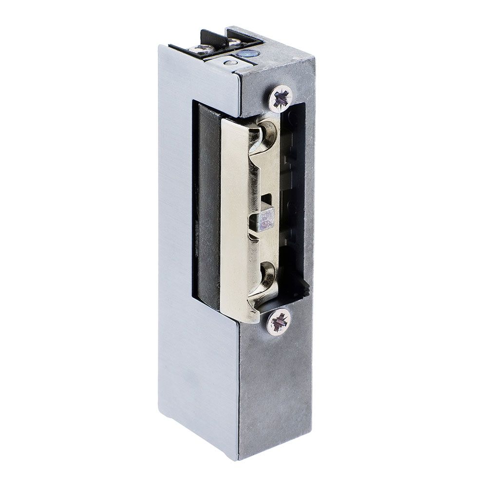 Fecho eletrico com frontal curto 12V automático com alavanca de desbloqueio 842-901G JIS