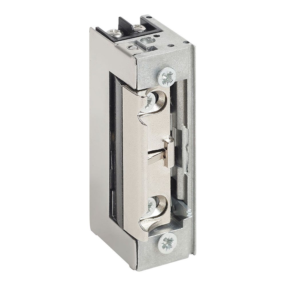 Fecho eletrico simetrico 12V ac/dc abertura automatica e alavanca de desbloqueio 1746/B JIS