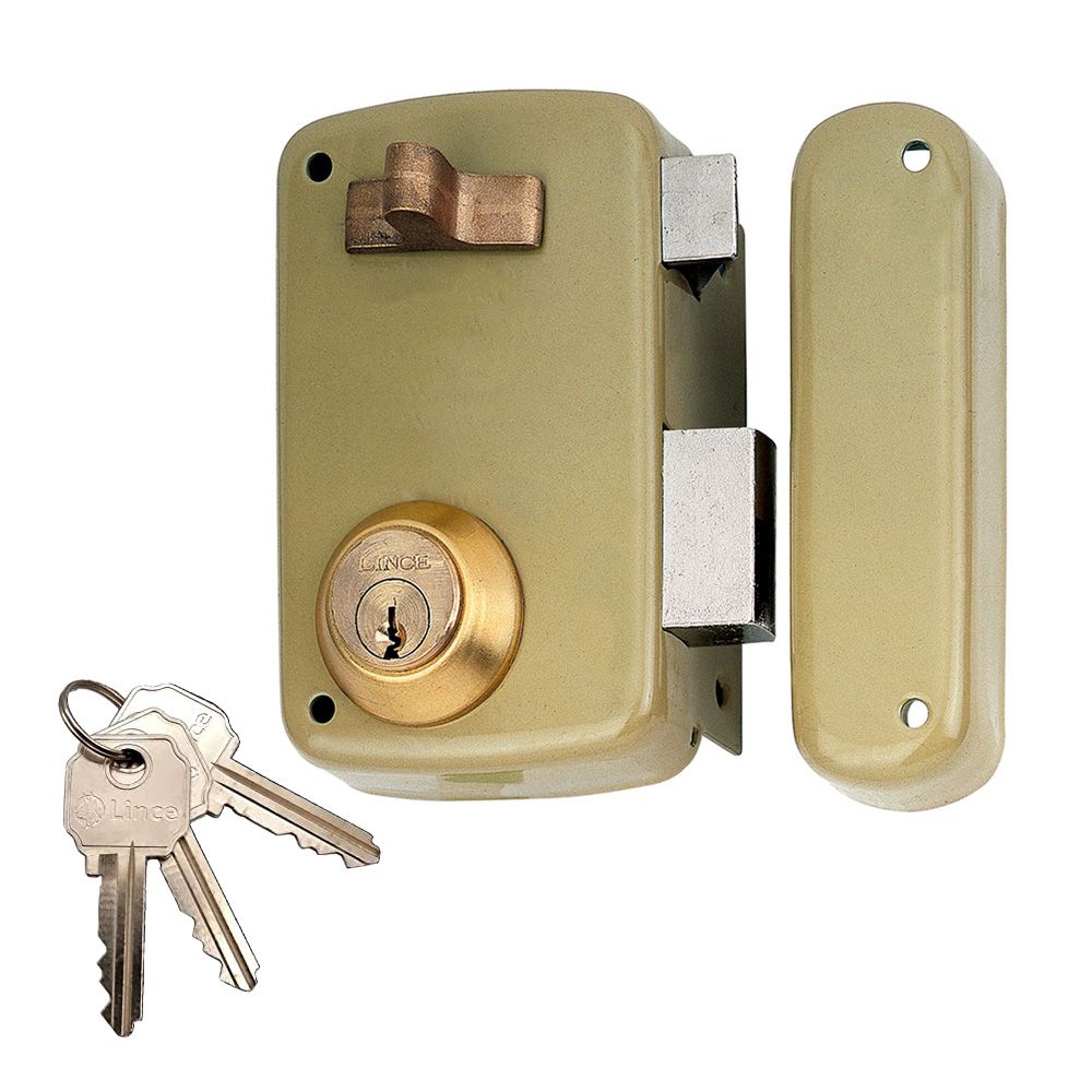 Fechadura de sobreposição 5056A entrada 60mm, à direita 95056AHE60D lince