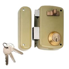 Fechadura de sobreposição com cilindro  5056A entrada 60mm, à esquerda 95056AHE60I lince