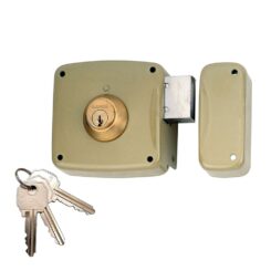 Fechadura de sobreposição com cilindro 5124A entrada 80mm, à direita 95124AHE08D lince