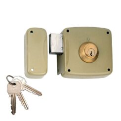 Fechadura de sobreposição com cilindro 5124A entrada 100mm, à esquerda 95124AHE10I lince
