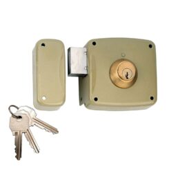 Fechadura de sobreposição com cilindro 5124A entrada 120mm, à esquerda 95124AHE12I lince