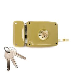 Fechadura de sobreposição com cilindro 5125A entrada 100mm, à esquerda 95125AHE10I lince