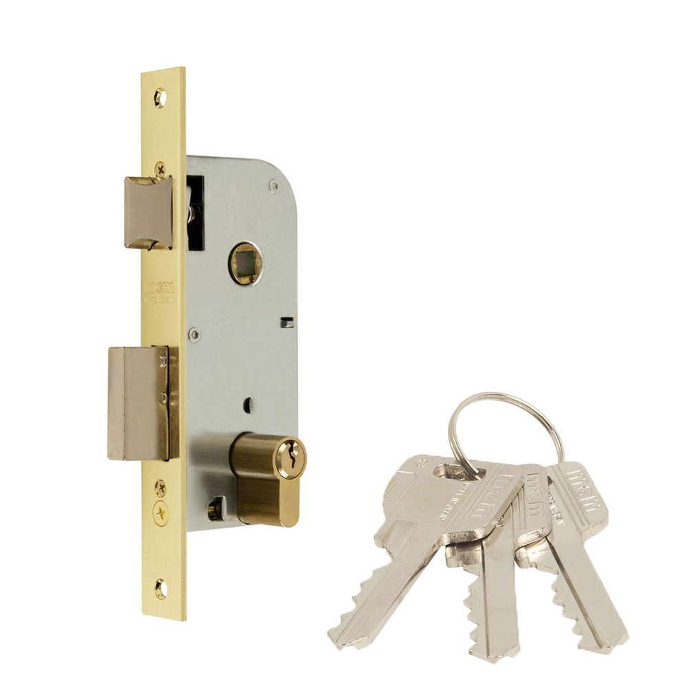 Fechadura de embutir 1 ponto 1301-245A311 MCM